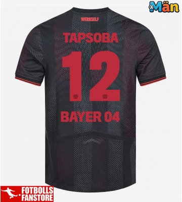 Bayer Leverkusen Edmond Tapsoba #12 Hemmatröja 2025-26 Kortärmad